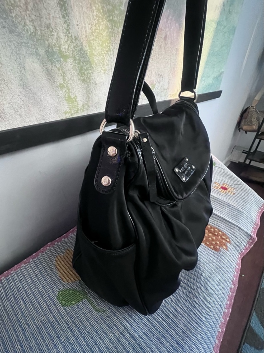 Kate Spade Black Nylon Randi Shoulder Bag - Picture 4 of 9